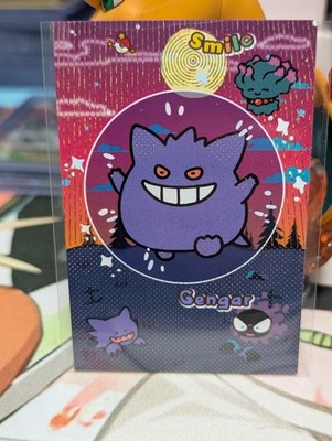 Limited Edition #'d To 299 Full Art Rare Smile Gengar Pokemon Card Database