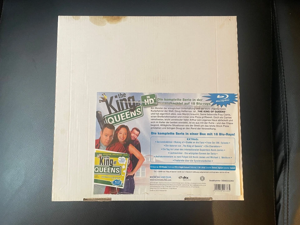 The King of Queens Komplette Serie in der Pizzaschachtel 18 Blu-rays - Bild 2 von 4