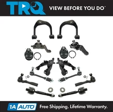 TRQ Front Steering & Suspension Kit Fits 2004-2007 Toyota Sequoia 04-06 Tundra