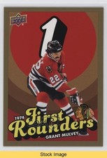 2025-26 Chicago Blackhawks Centennial First Rounders Gold Grant Mulvey READ 0l6f