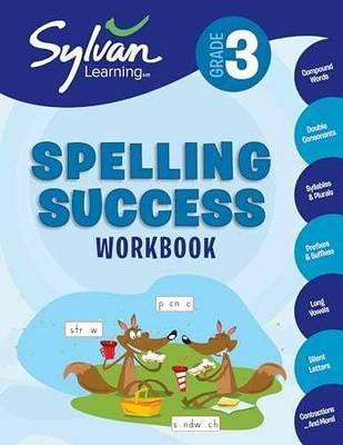3rd Grade Spelling Success - Paperback, by Sylvan Learning - Acceptable w