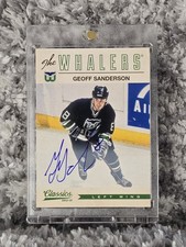 2012-13 Panini Classics Signatures - Geoff Sanderson #149 Autographs (AU)