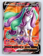 GALARIAN RAPIDASH V 167/198 ULTRA RARE CHILLING REIGN POKEMON Holo NM on eBay