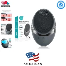 Portable Silicone Facial Cleansing Brush - Waterproof & Rechargeable, 5 Modes