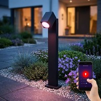 Stehlampe AußEnleuchte Smart Rgb Led Gartenlampe Dimmbar Farbwechsel Sprach App