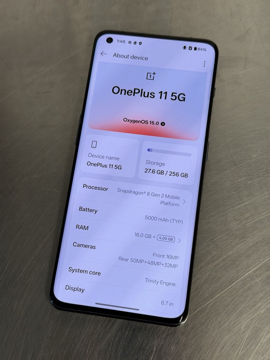 OnePlus 11 5G Unlocked 256GB 16GB Black Used | eBay