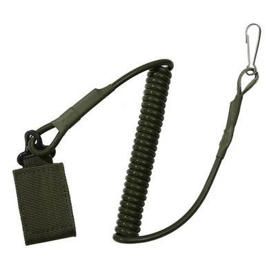 Metalldetektor aufgerolltes Schlüsselband für Pinpointer oder Grabkelle / Airsoft