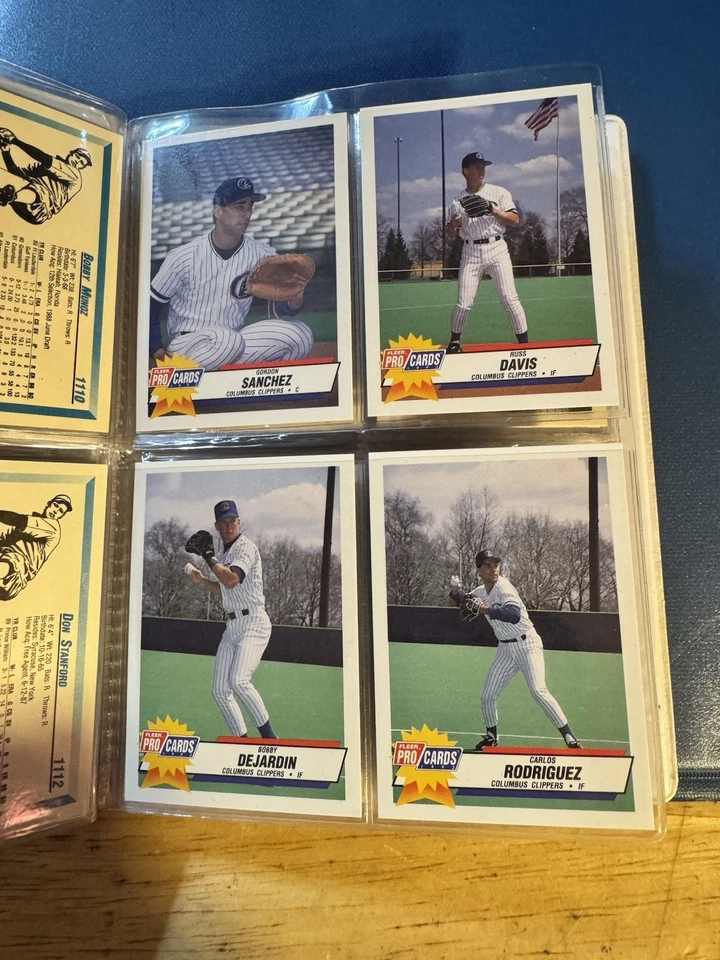 1993 Columbus Clippers Team Card Set - Partially Autographed - Image 4 of 4