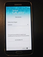 Samsung Galaxy S5 Funzionante Resettato Con Segni Osserva Foto