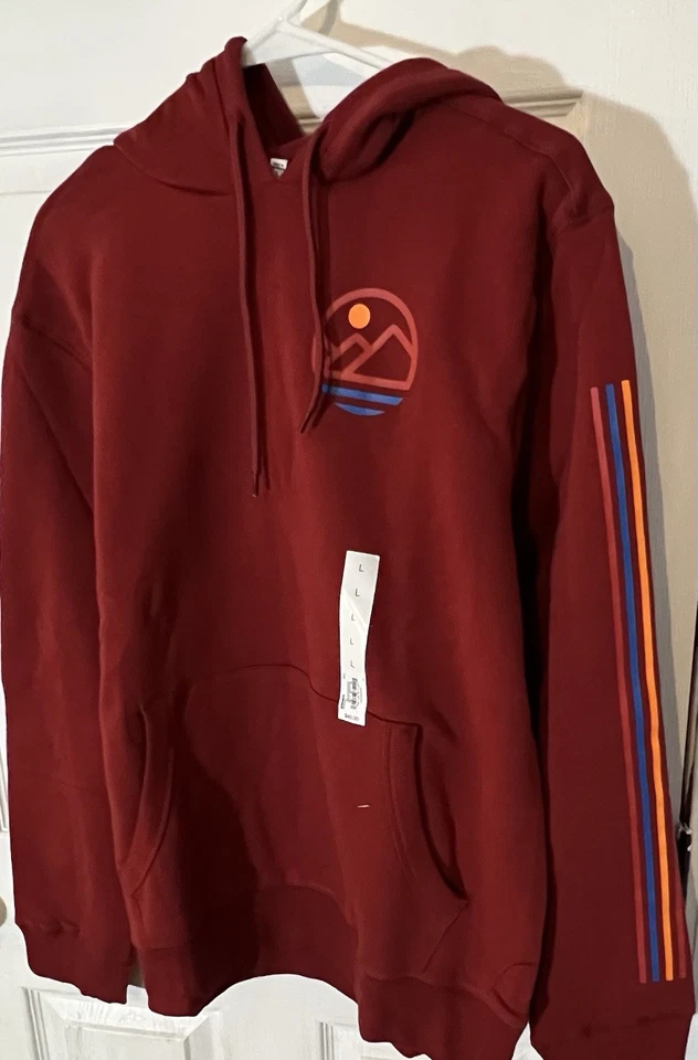 大号Kohl's Sonoma男式羊毛连帽衫 — 第 4/4 张图片