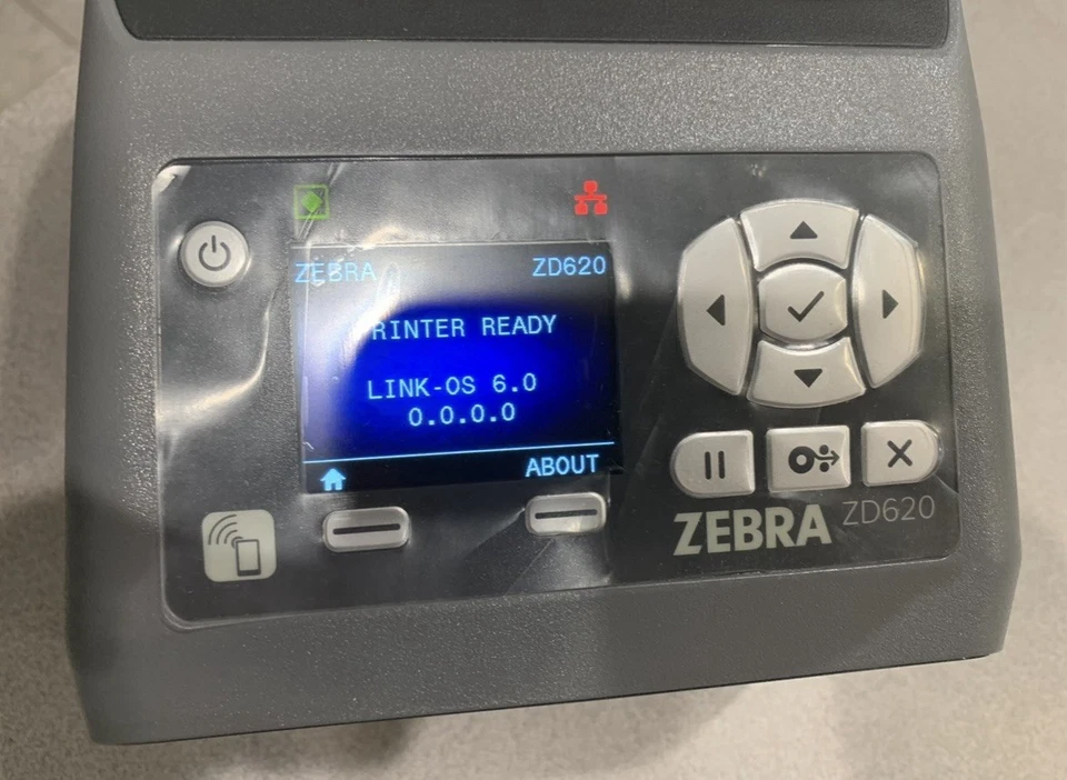 Zebra ZD620 Direct Thermal Printer LED Screen ZD62142-D01F00EZ Bluetooth - Image 2 of 4