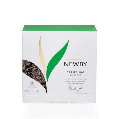 Darjeeling Black Tea   50 Individually Wrapped Tea Bags   Light & Floral Indi...