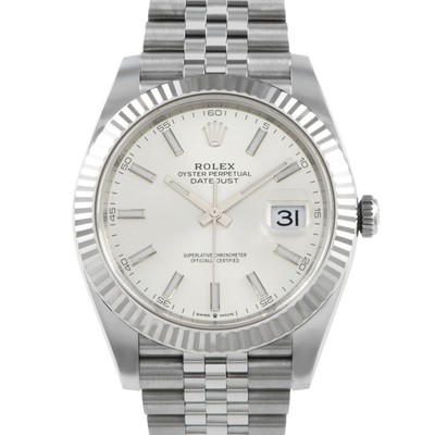 Rolex Datejust 41 Silver Dial Watch 126334