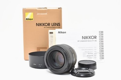 [Near MINT] Nikon AF-S NIKKOR 50mm F/1.4 G Standard Prime Lens From JAPAN #296