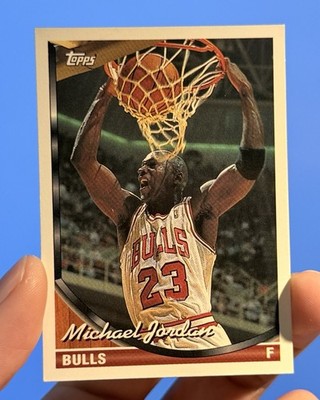 1993-94 Topps Michael Jordan #23 Bulls