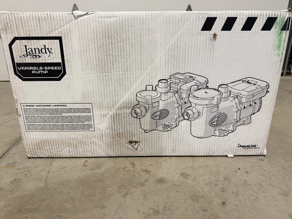 JANDY ePump 2.7 HP VARIABLE-SPEED POOL PUMP | 115/208-230 VAC | 2 AUX RELAYS - Image 2 of 3