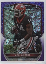 2022 Bowman U Chrome Purple Mini-Diamond Refractor 329/399 Arik Gilbert #54 y0i
