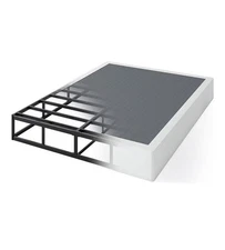 QEROMY 9 Inch High Profile Box Spring, Sturdy Metal Frame Mattress Foundation