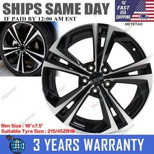 18 X7.5 Machined Black Wheel Rim 62825 403006lb3b For Nissan Sentra 2020-2023
