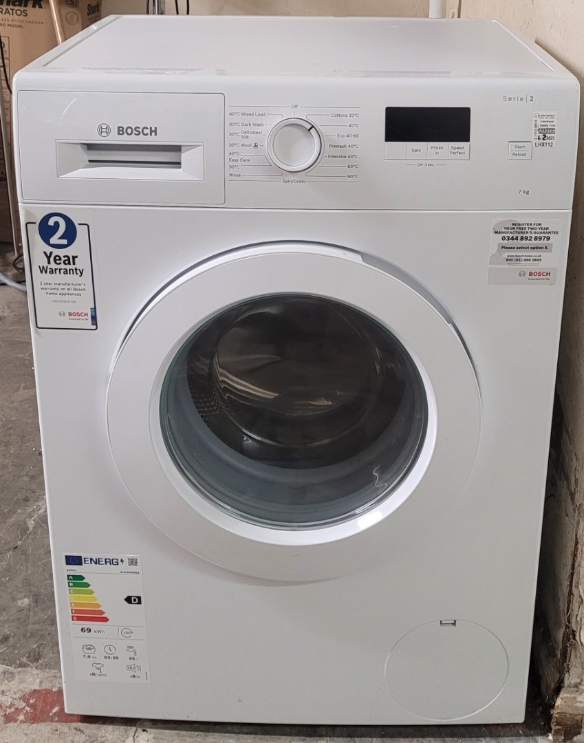 BOSCH WA528008GB 7kg Washing Machine- CS N30