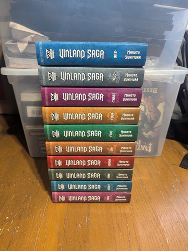 Vinland Saga Volumes 1-10 Hardcover Manga Lot Most Should Be First Edition