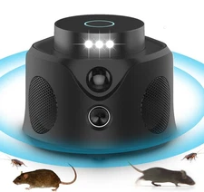 ZIMWU - Upgraded Rodent Repellent Indoor - BLACK