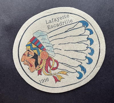 OBSOLETE  6'' patch 1916 Lafayette Escadrille WW I French AREO Squadron