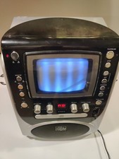 The Singing Machine STVG-529 CRT Karaoke Machine CD Player Tested Working