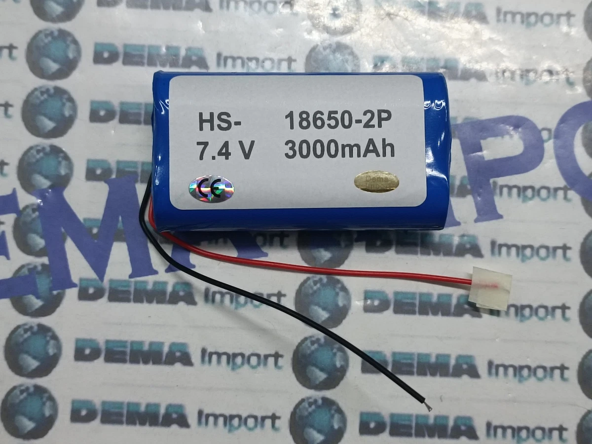 Batteria Ricaricabile 7.4V Per Modellini CAT Diecast Masters - 27000-0 DM