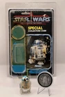 R2-D2 (pop up lightsaber) Vintage Kenner Star Wars Last 17 + POTF Coin/ Cardback