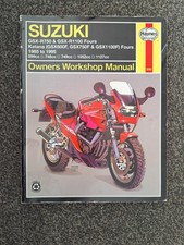 Haynes Suzuki GSXR 750 & GSXR 1100, GSX600F,  GSX750F, GSX1100F 1985 to 1995
