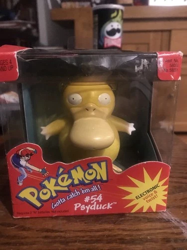 Pokemon Psyduck Toy 1999 Hasbro Electronic Vintage