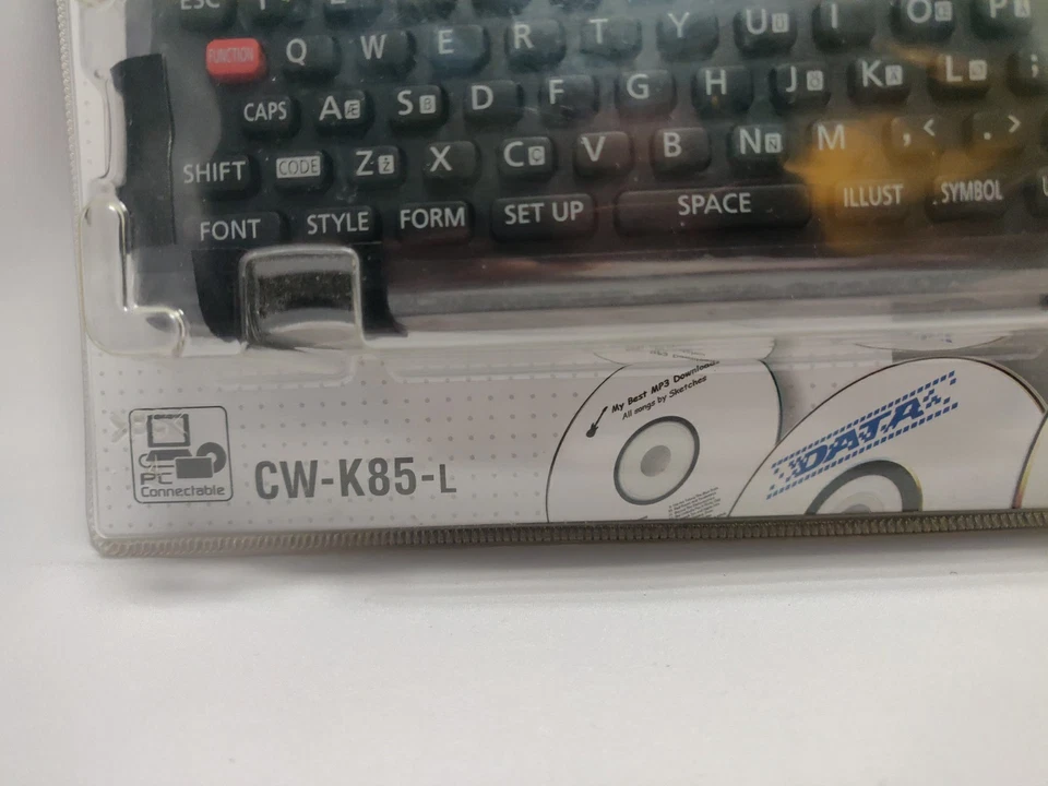 New Casio CW-K85-L Disc Title Printer Compact Disc CD DVD Printer Sealed Package - Image 2 of 4