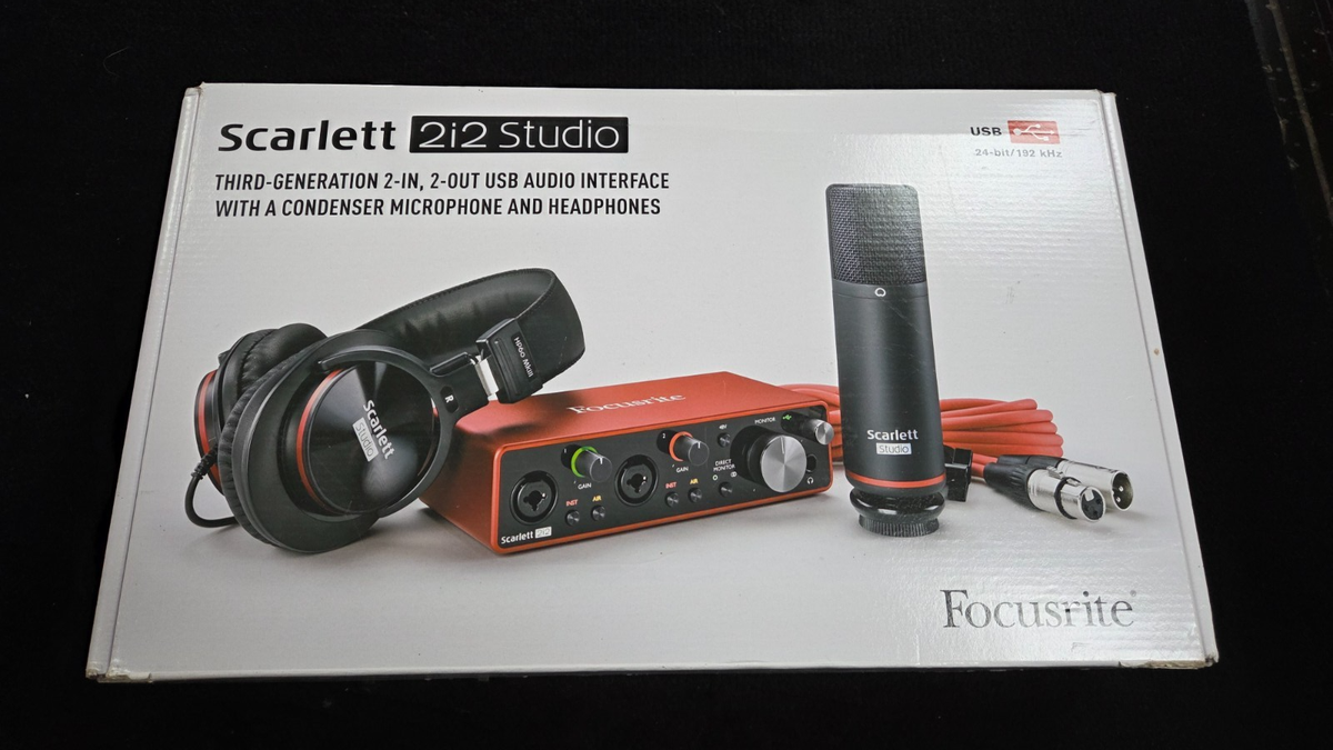 Focusrite Scarlett Studio Digital Recording Interface for