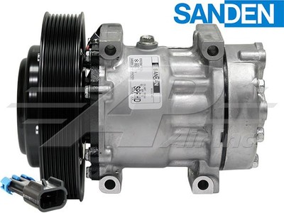 OE Sanden SD7H15 Compressor 180mm 8 Groove Clutch 12V - Super SHD