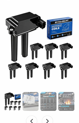 Ignition Coil Pack Set of 8 for 5.7L V8 HEMI - Dodge Ram, Charger, Jeep, & More!