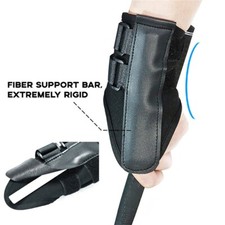 Golf Wrist Trainer Golf Swing Training Aid Neoprene For Posture Correction Black
