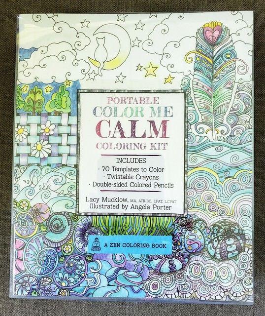 A Zen Coloring Book Ser.: Portable Color Me Calm Coloring ...