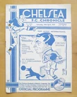 CHELSEA v ARSENAL 1936/1937 *Good Condition Football Programme*