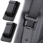 2x Car Interior Accessories Safety Seat Belt Stabilizer Limiter Universal Black