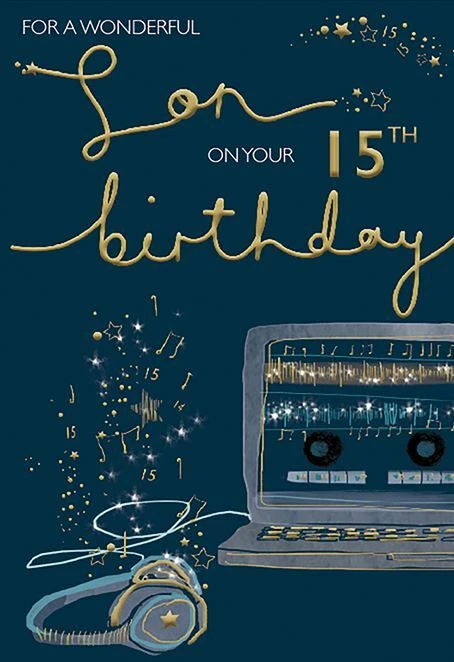 happy 15th birthday card