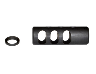 Presma Steel Muzzle Brake fits 450 Bushmaster 458 SOCOM 5/8''x32 w/ Crush Washer