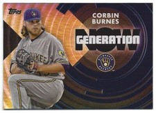 2022 Topps Generation Now Gold Corbin Burnes 31/75 #GN-45 **READ&SAVE**