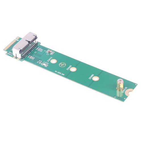 Pour MacBook Air Pro 12 + 16 broches SSD à M.2 Key M (NGFF) PCI - Edaptor _wf - Photo 6/11