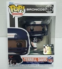 TERRELL DAVIS - Denver Broncos - NFL Funko Pop! #262 Collectible Figure BOX WEAR
