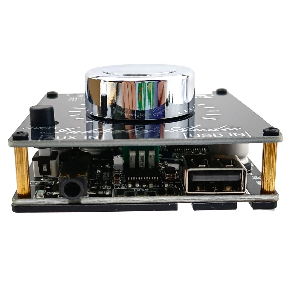 Bluetooth Receiver Power Amplifier Digital USB 3.5mm AUX Audio Board 80W Stereo - Image 3 of 4