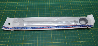 King Tony 373A22M Ring-Maulschlüssel mit Doppel-Ratsche 290 x 22 mm