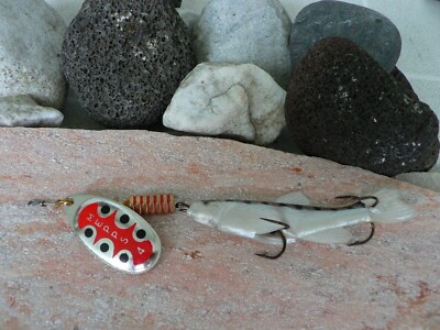 SPINNER MEPPS AGLIA TW MINO SILBER FISCH NATUR ALLE GROESSEN