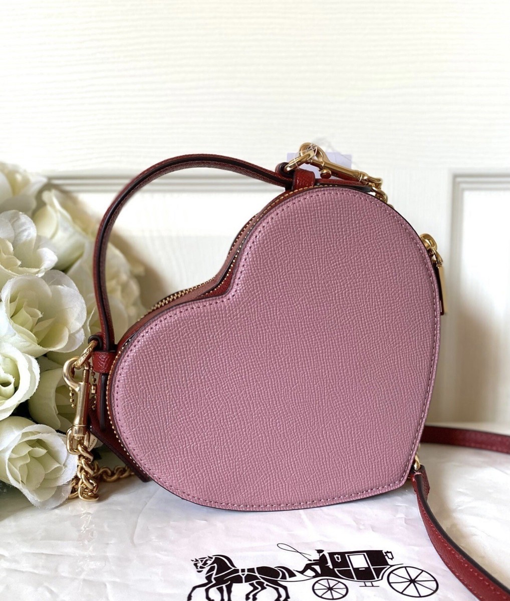 COACH ハート クロスボディ カラーブロック トゥルー　ピンク　マルチ COACH（コーチ） 新作 バック 2way ショルダーバッグ ファクトリー