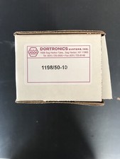 New Dortronics 1198/50-10 U Bracket For 1/2" Thick Glass Satin SS Finish